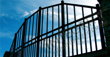 Custom Fence Gates Customized Black Aluminum Fence Panels and Gate