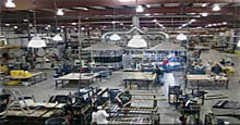 Warehouse Wholesale Aluminum Fencing Manufacturing Facility