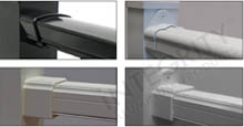Encore Rail Mounting Brackets Encore Hand Railing Panels Installed By Being Attached To Blank Posts Using Mounting Brackets