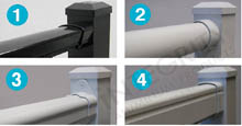 Encore Top Rail Encore Aluminum Hand Railing Top Rail Design Profiles