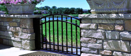 Aluminum Walkway Gate Excelsior Style Suncliff Sunrise Arch Aluminum Walkway Gate